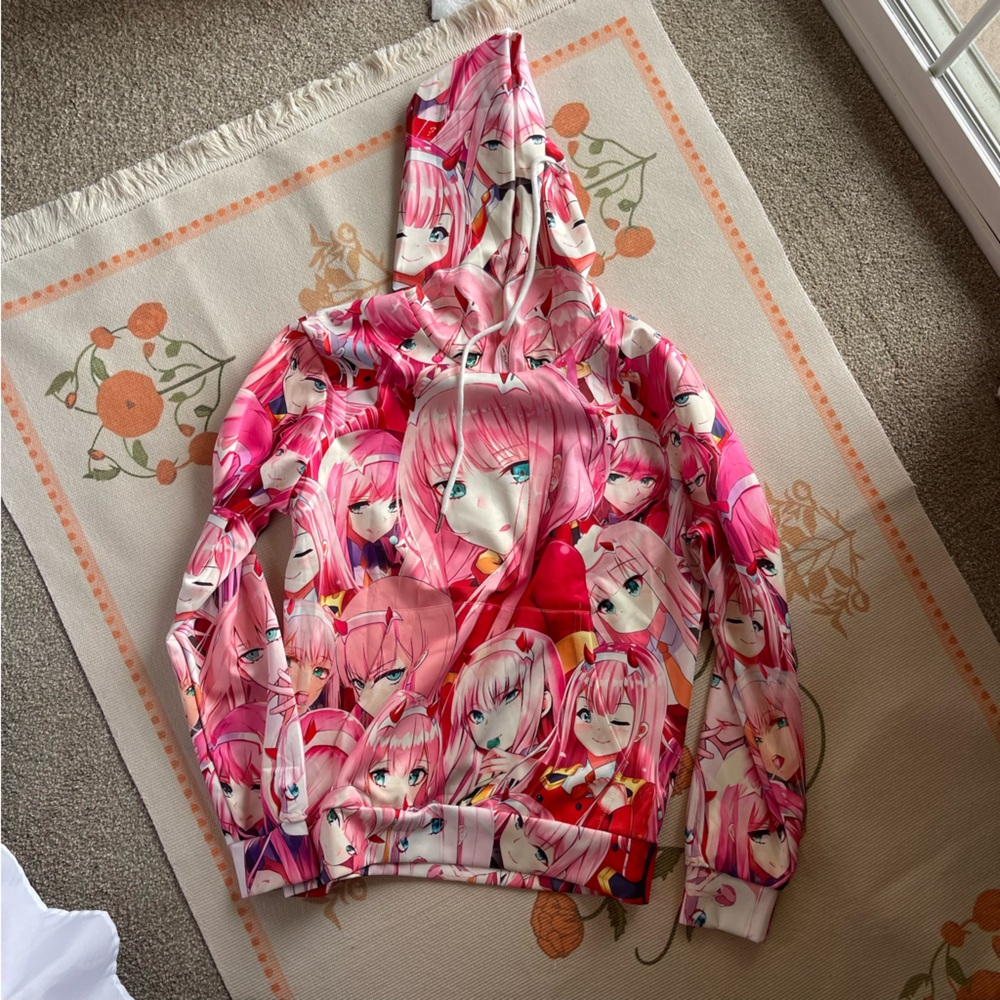 Darling in the Franxx Anime Manga Graphic Hoodie